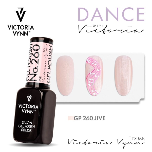Victoria Vynn - Gel Polish - 260 Jive  - Gellack Ljusrosa