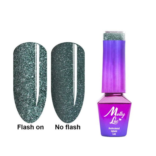 Mollylac - Gellack - Flashling lights - 612 5ml Green