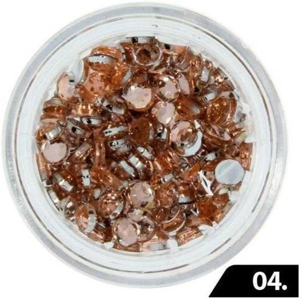 Zirkon stenar (Glas) - 3 mm - 200 st - 04 Beige