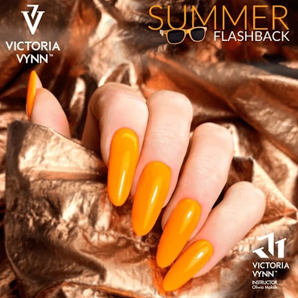 Victoria Vynn - Gel Polish - 059 Orange Pop - Gellack Gul