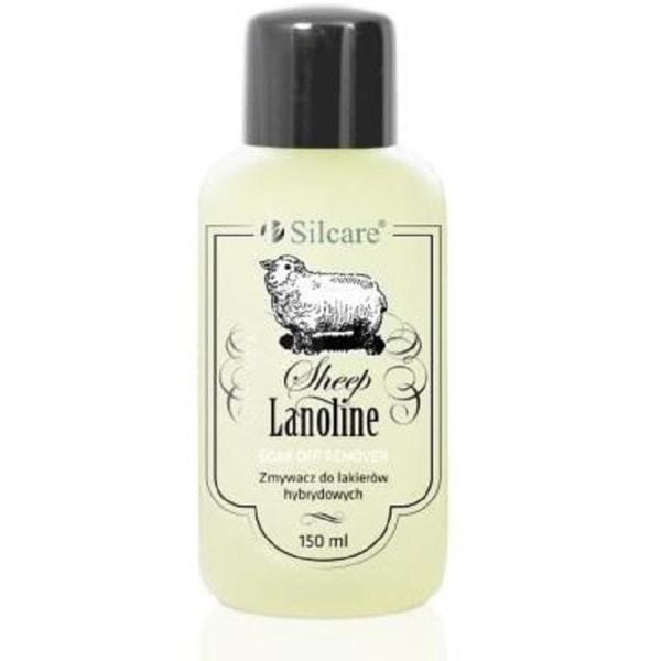 Soak off remover med lanolin - 150 ml -  Silcare Transparent