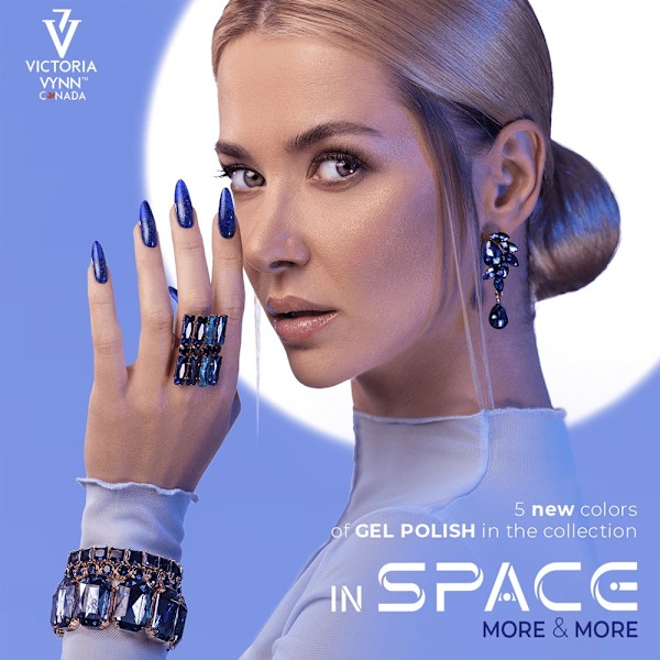 Victoria Vynn - Gel Polish - 319 Blue Castor - Gellack Blå