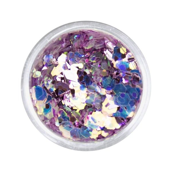 Nail Glitter - Diamond Crush - 04 Purple