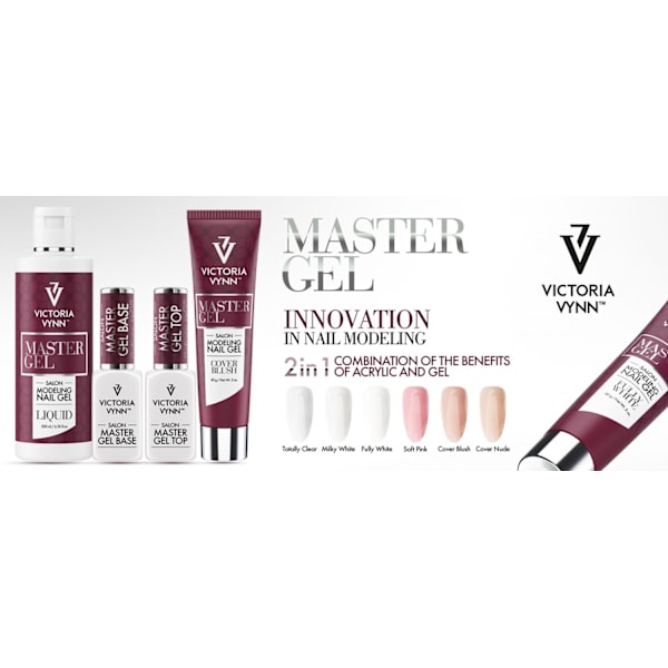 Akrylgel - Master gel - Soft Pink 60g 04 - Victoria Vynn Rosa