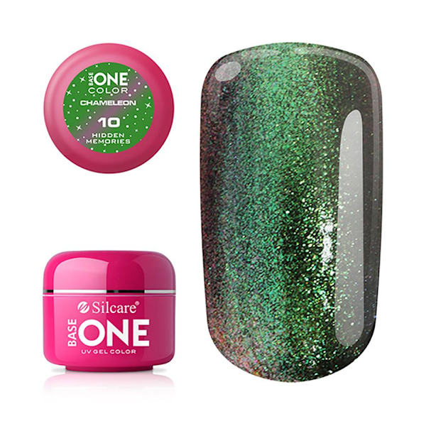 Base one - UV Gel - Kamæleon - Hidden Memories - 10 - 5 gram Green