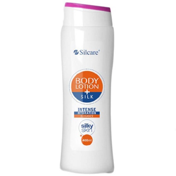 Silcare - Kroppslotion + Silke - Elegance - 400 ml Vit