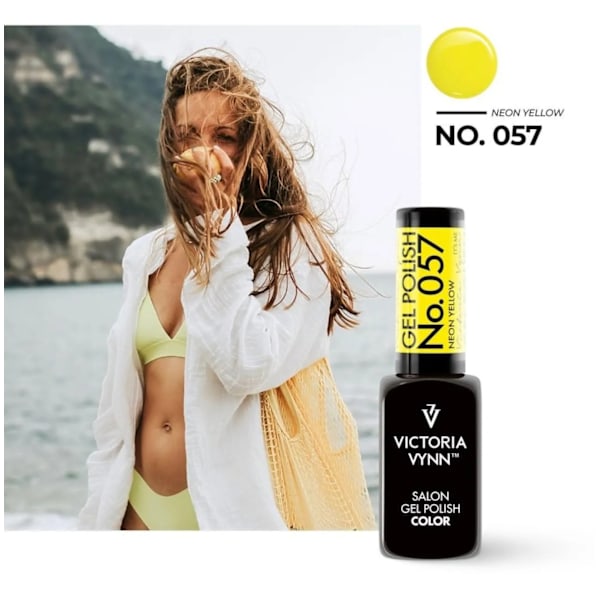Victoria Vynn - Gel Polish - 057 Neon Yellow - Gellack Gul