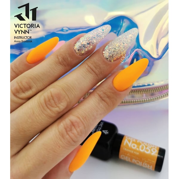 Victoria Vynn - Gel Polish - 059 Orange Pop - Gellack Gul