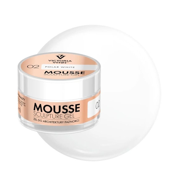 Victoria Vynn - Mousse Sculpture gel - 15ml - Polar White 02 White