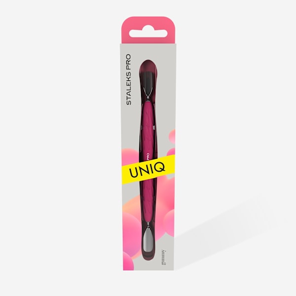 Staleks Nagelbandspusher - UNIQ - PQ-10/1 Metall utseende
