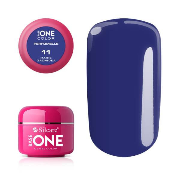 Base One - UV Gel - Perfumelle - Marie Orchidea - 11 - 5 gram Blå