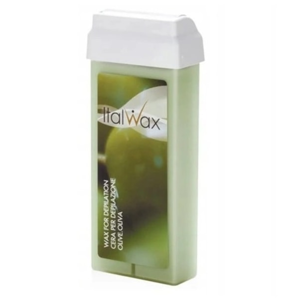 Lämmin vaha - Italwax - Roll on - Oliivi - 100 grammaa Green