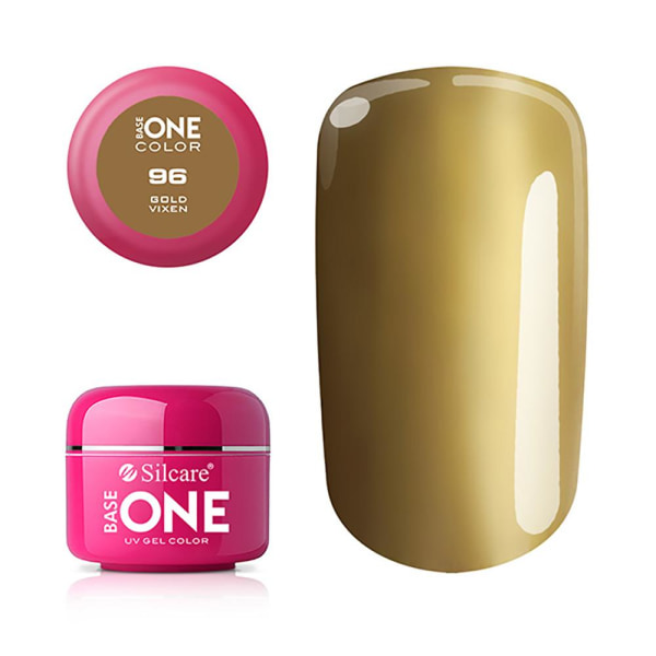 Base one - Farve - UV Gel - Gold Vixen - 96 - 5 gram Gold