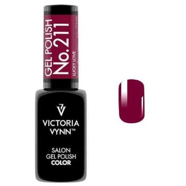 Victoria Vynn - Geelilakka - 211 Lucky Love - Geelilakka Wine red