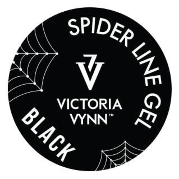 Victoria Vynn - Spider Line - 01 Black - Dekorgelé Svart