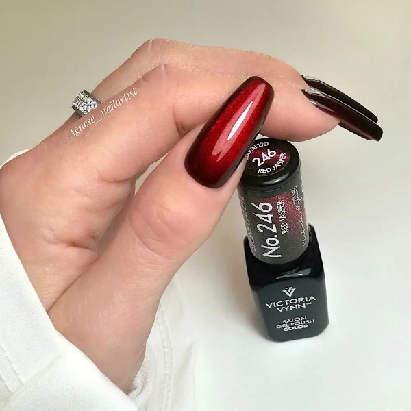 Victoria Vynn - Gel Polish - 246 Stone Cat Eye - Gellack Red