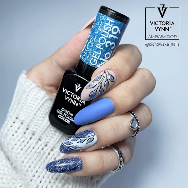 Victoria Vynn - Gel Polish - 319 Blue Castor - Gellack Blå