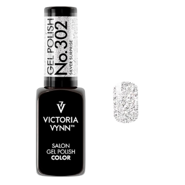 Victoria Vynn - Geelilakka - 302 Silver Surprise - Geelilakka Silver
