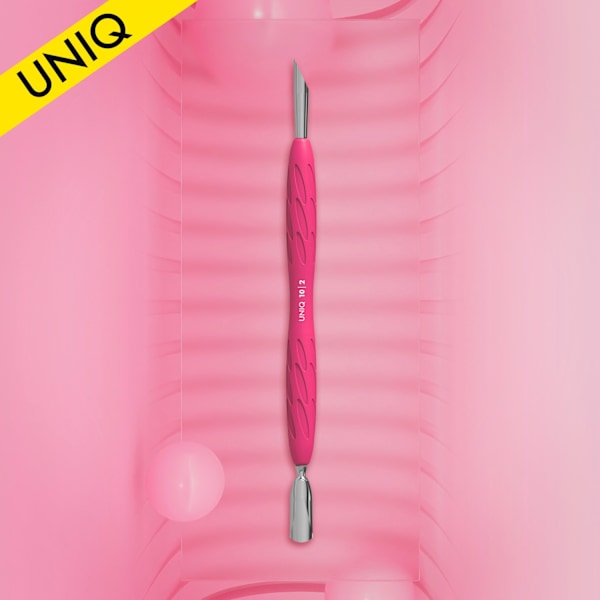 Staleks Nagelbandspusher - UNIQ - PQ-10/2 Metall utseende
