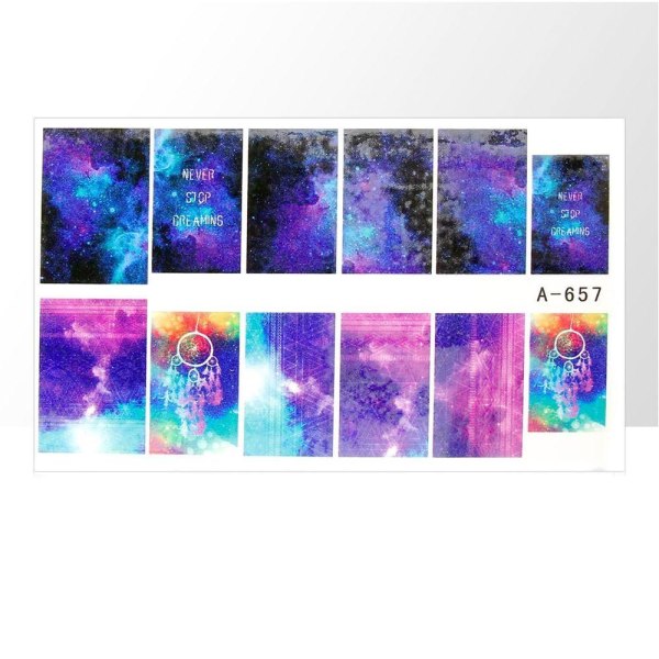 Vesitarrat - Sky - A567 - Kynsille Multicolor