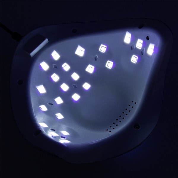 UV/LED 48W - Sømlampe - Molly Lac 5 - Regnbue Multicolor