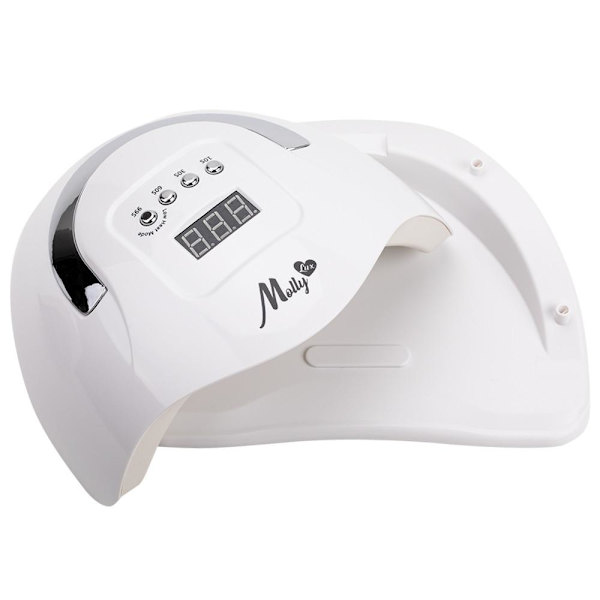 UV/LED 180W - Nagellampa - Molly Lux X7 Max - Vit Vit