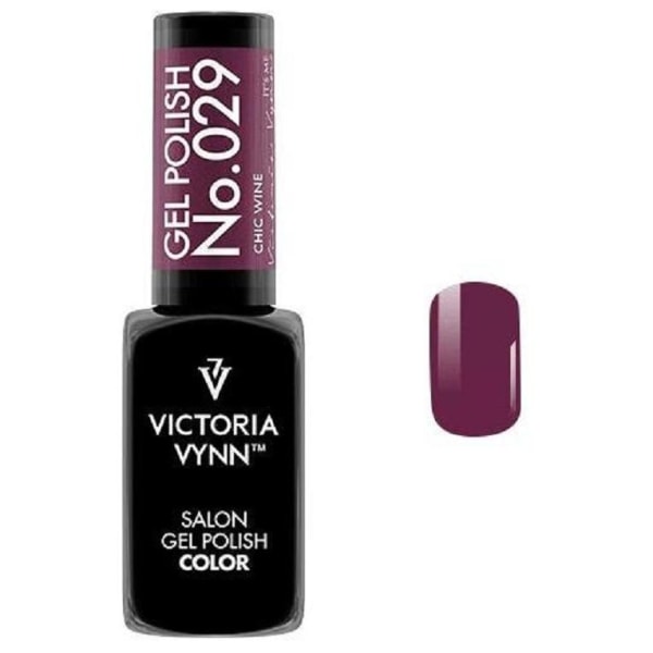 Victoria Vynn - Gel Polish - 029 Chic Wine - Gellack Plommon