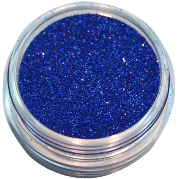 Holografisk glitter - Mørkeblå