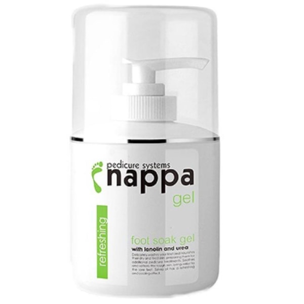 Nappa - Pedikyr - Fot gel - Uppfriskande - 250 ml Transparent