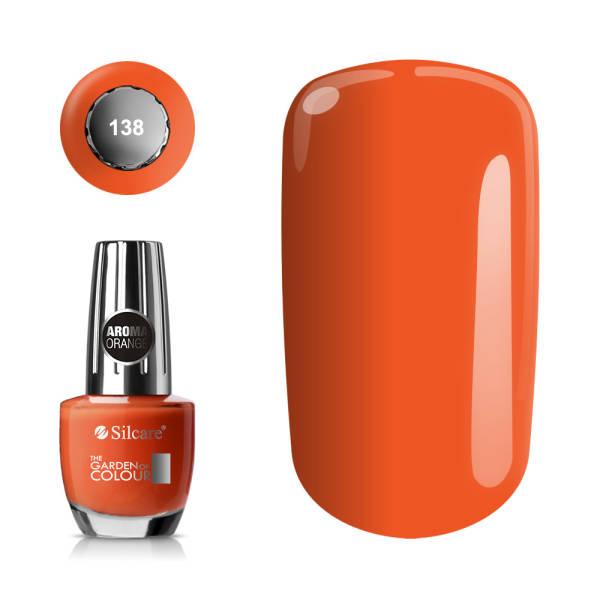 Silcare - Garden of Color - Neglelak - Aroma - 138 - 15 ml Orange