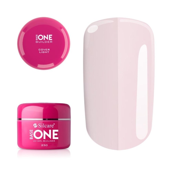 Base One - Builder - Cover Light - 250 gram - Silcare Light pink