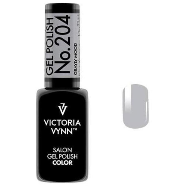 Victoria Vynn - Gel Polish - 204 Grayly Mood - Gellack grå