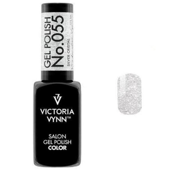 Victoria Vynn - Geelilakka - 055 Silver Cristal - Geelilakka Silver