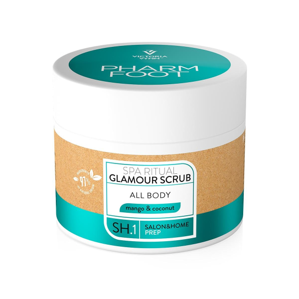 Spa Ritual - Glamour Shine - Scrub + Mousse - Pharm Foot Vit