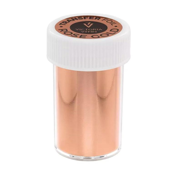 Nagel folie - 3D Glas #4 Pink gold