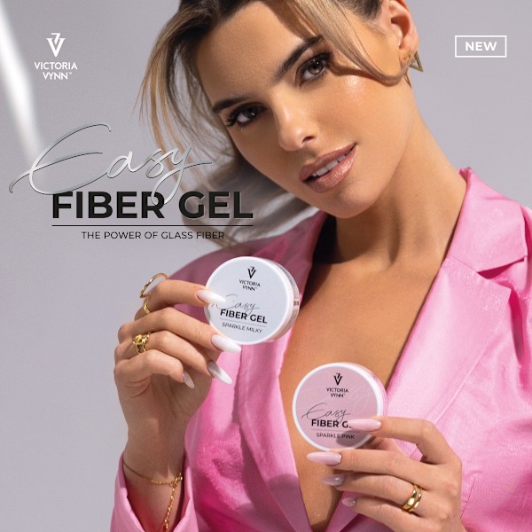 Victoria Vynn - Easy Fiber Gel 15 ml - Sparkle Pink Rosa