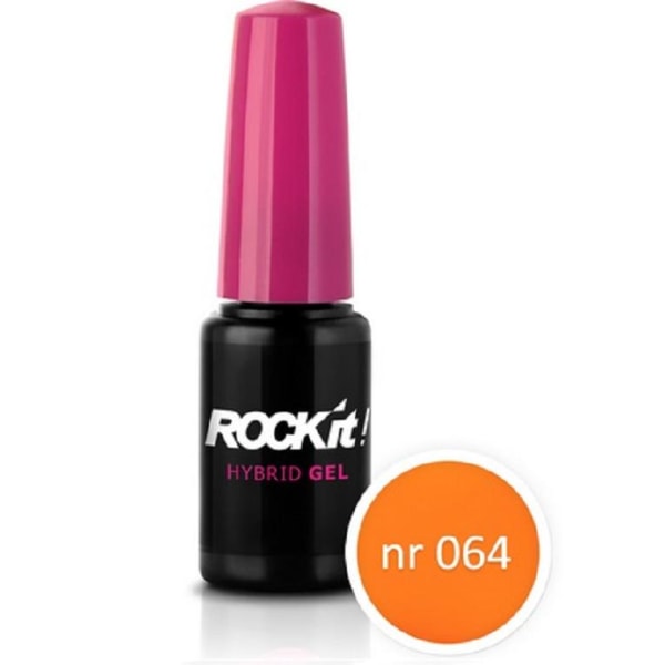 Silcare - Rock IT - Hybrid gel - 8g - #064 Orange