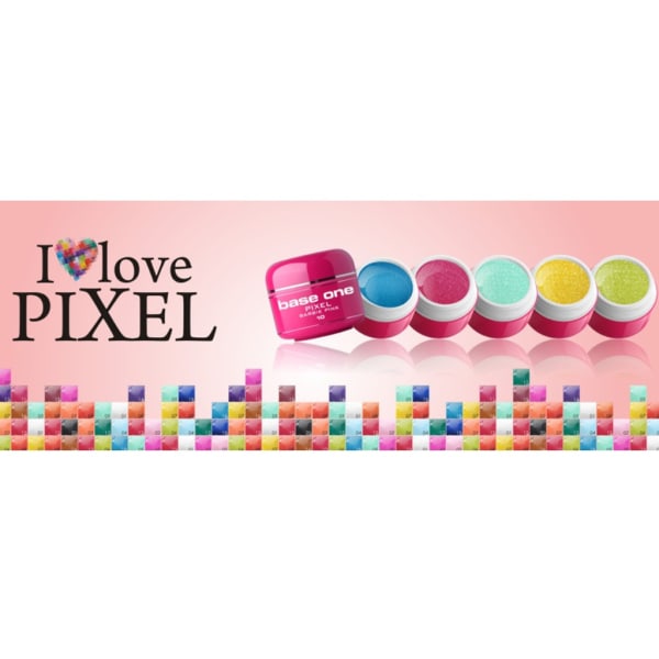 Base One - Pixel 20 kpl Multicolor