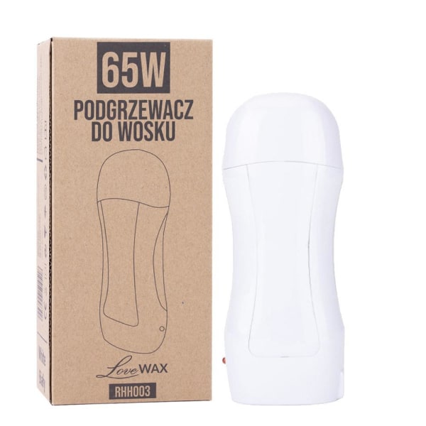 Vaxvärmare - "Roll on" Vit för 100 ml patroner - 65 watt Vit