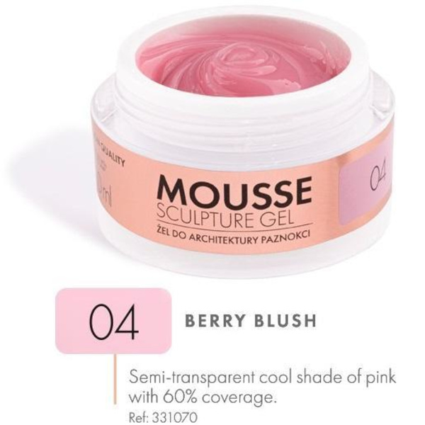 Victoria Vynn - Mousse Sculpture gel - 15ml - Berry Blush 04 Rosa