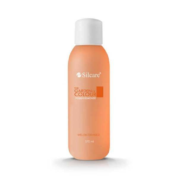 Silcare - Kynsilakanpoistoaine - 570 ml - Meloni Orange