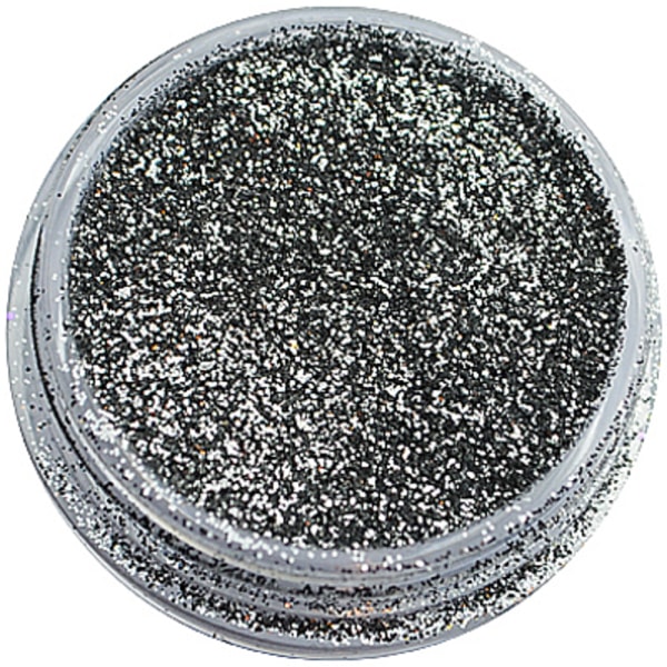 Stunning silver glitter - Hex - 0,15 mm