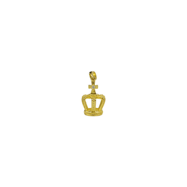 Riipus kaulakoruun - Kultainen kruunu