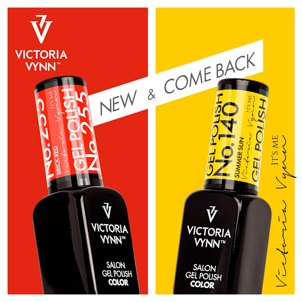 Victoria Vynn - Gel Polish - 255 Brick Red - Gellack Röd
