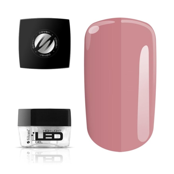 High Light LED Gel - Builder Cover - 30 g - Silcare Pink
