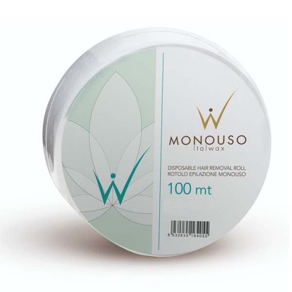 Karvanpoistotela vahaukseen - 100m - Italwax - Monouso White