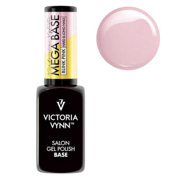 Gel Polish -  Mega Base - Blink Pink - 8 ml - Victoria Vynn Rosa