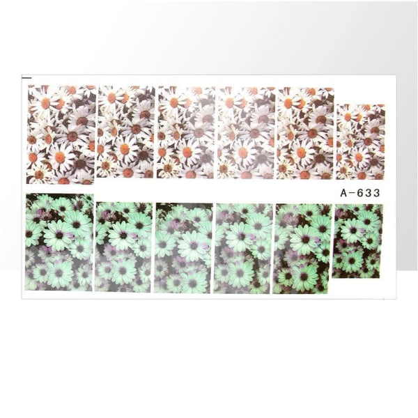 Vesitarrat - Kukat - A633 - Kynsille Multicolor