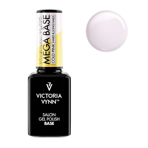 Gel Polish -  Mega Base - Cold Pink - 15 ml - Victoria Vynn Ljusrosa