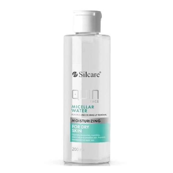 Micellar Water - Quin Face - Moisturizing - För torr hy - 200 ml Transparent